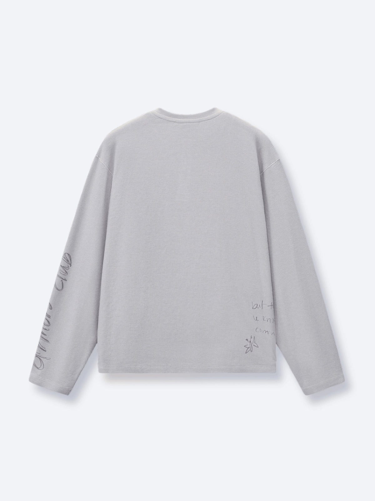 PURSUIT WAFFLE HENLEY - GREY