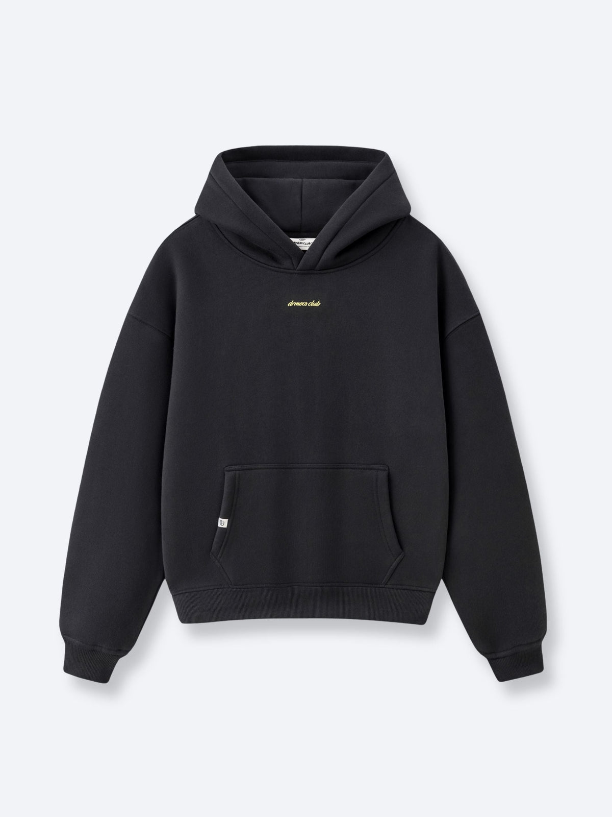 JUST GO WITH THE FEELING HOODIE - FADED BLACK