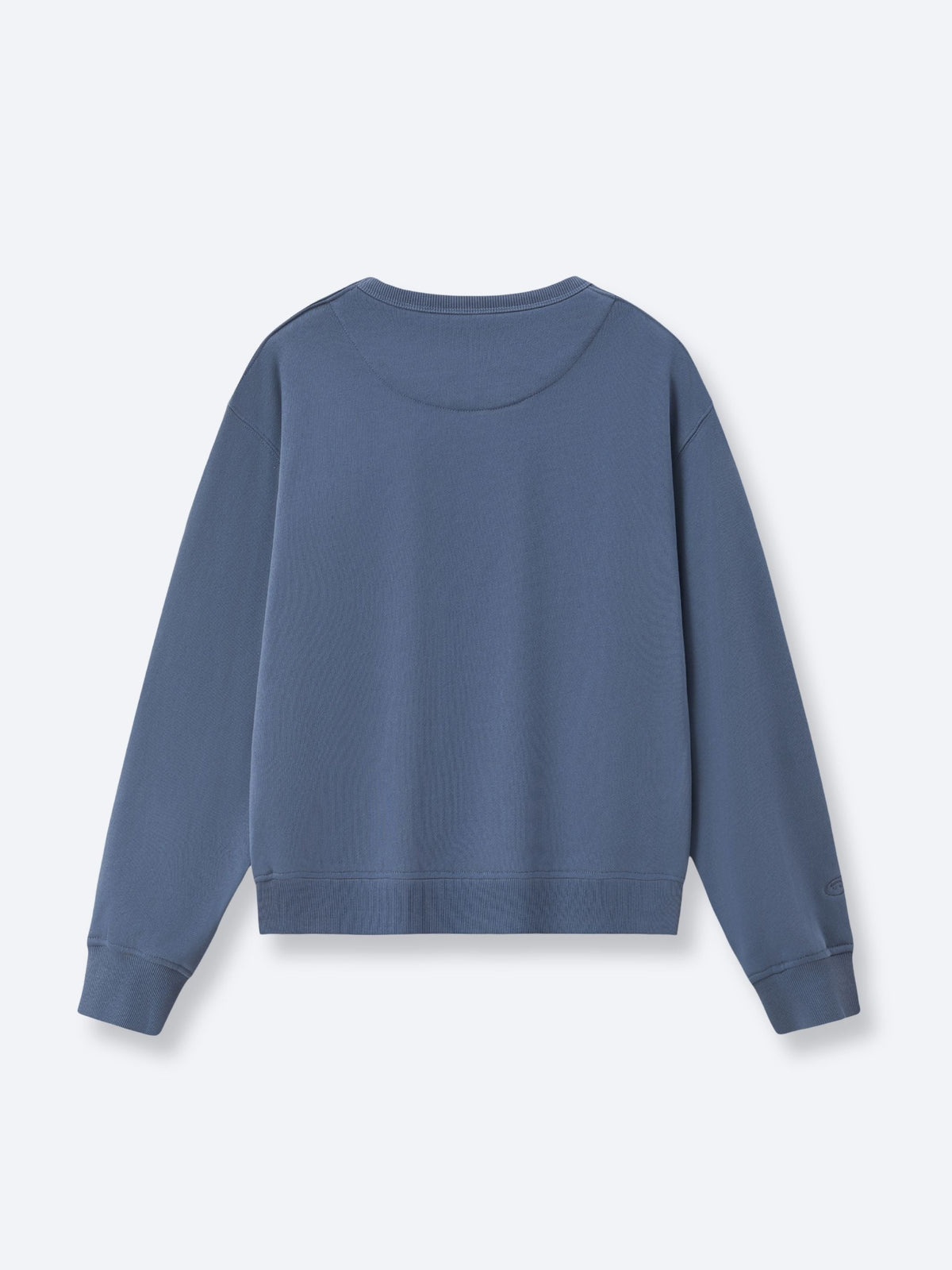 MIRRORED DRMERS CREWNECK - DUSTY NAVY