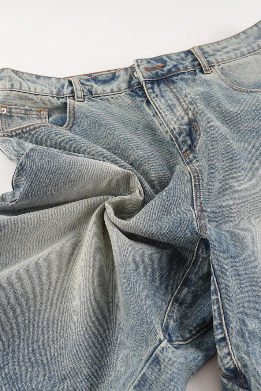 Baggy Denim Shorts