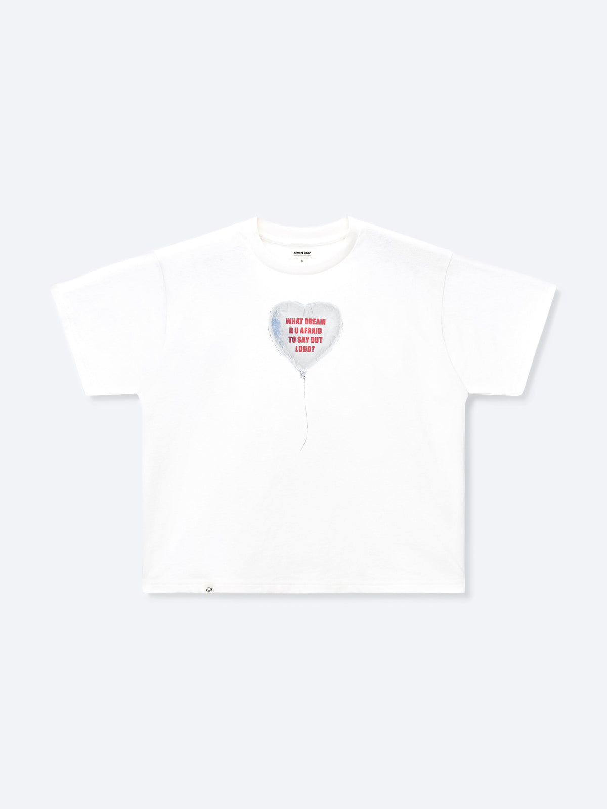 BALLOON TEE - WHITE