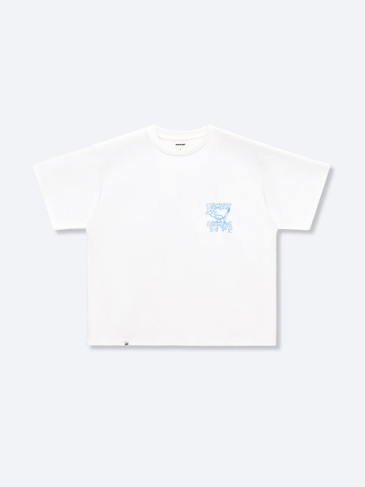 CREATIVE DEPT DOODLE TEE - WHITE