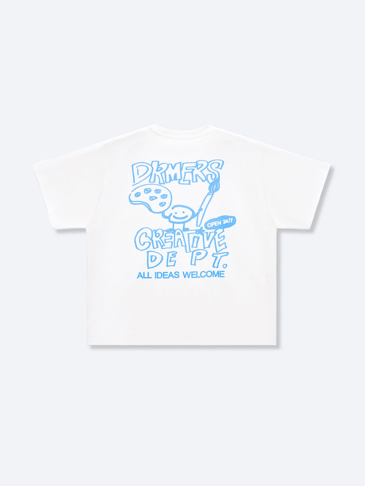 CREATIVE DEPT DOODLE TEE - WHITE