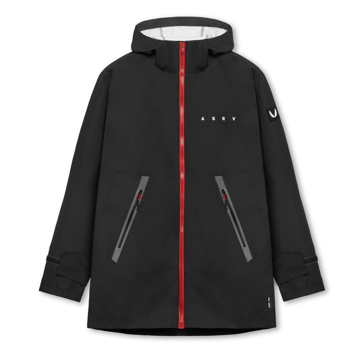 0678. Hipora® AQUAzip® Tech Parka - Black