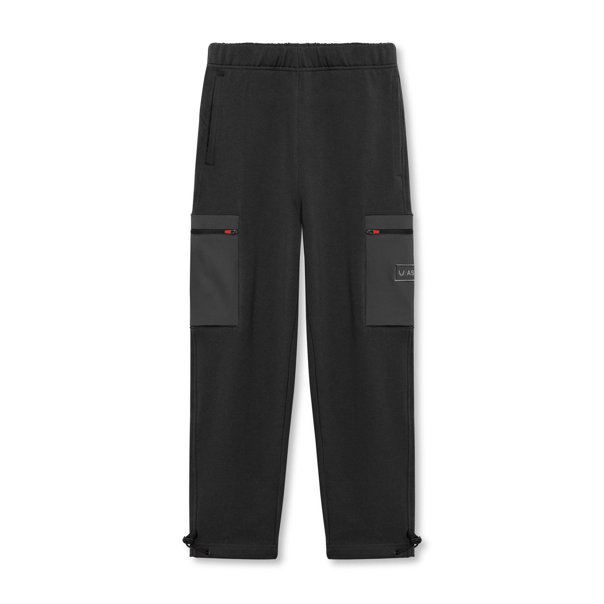 0736. Tech-Terry™ Cinch Cargo Jogger - Black