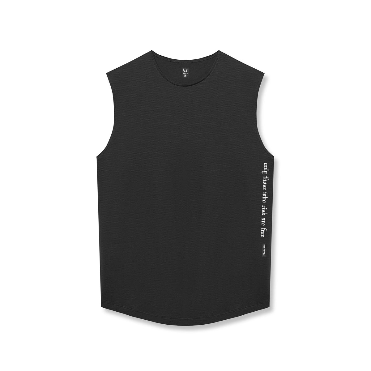 0757. AeroSilver® Cutoff Tank - Black "OTWR"