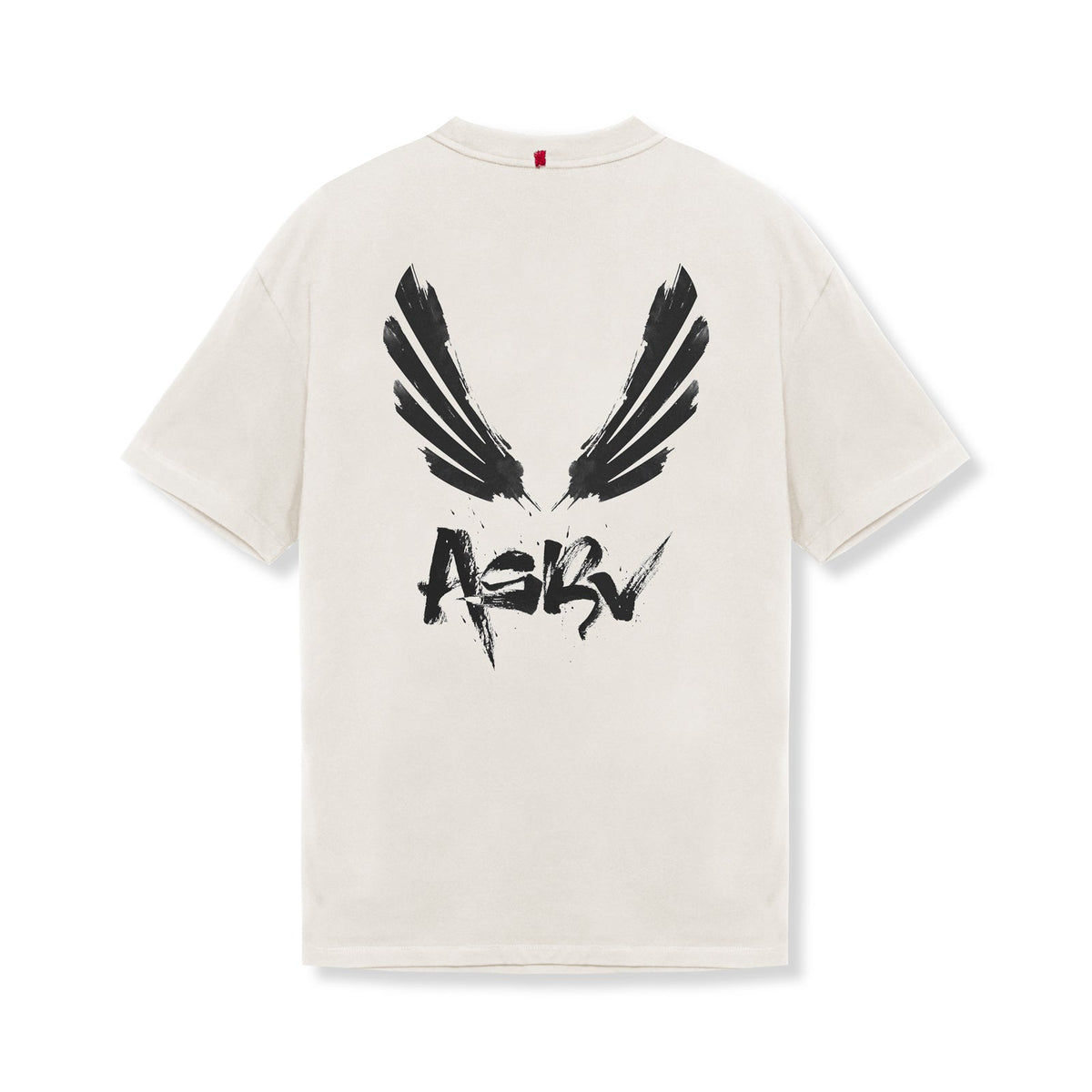 0797. Tech Essential™ Relaxed Tee - Stone "Brush Wings/ASRV"