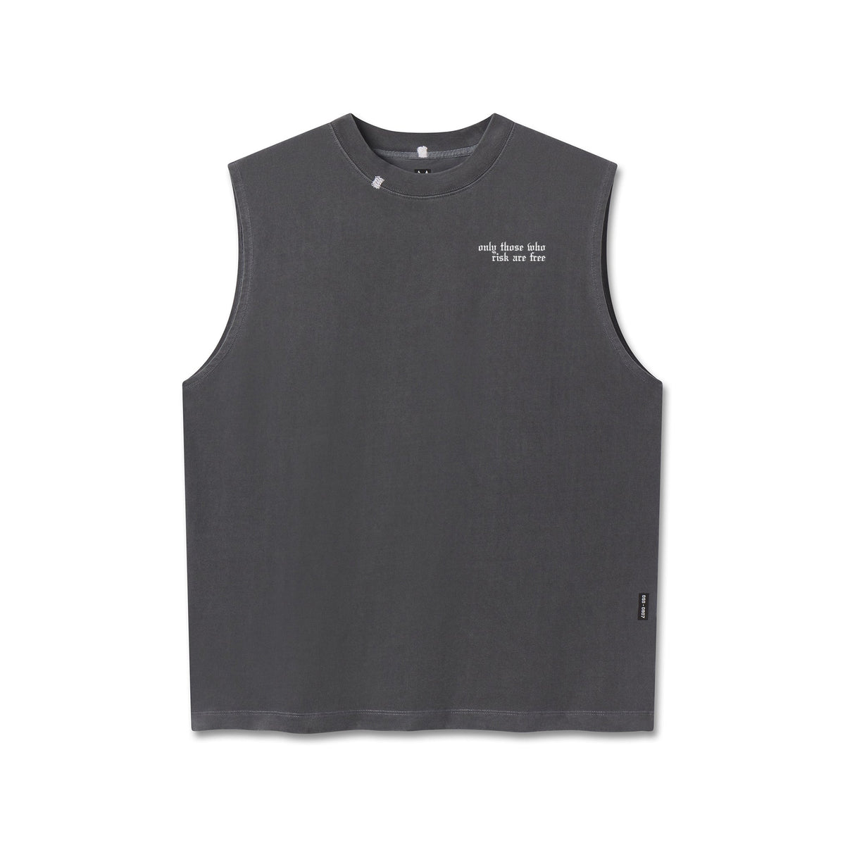 0807. Tech Essential™ Relaxed Cutoff - Faded Grey "Eagle"