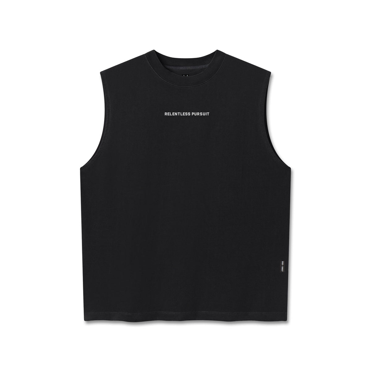 0807. Tech Essential™ Relaxed Cutoff - Black "RP Korean"