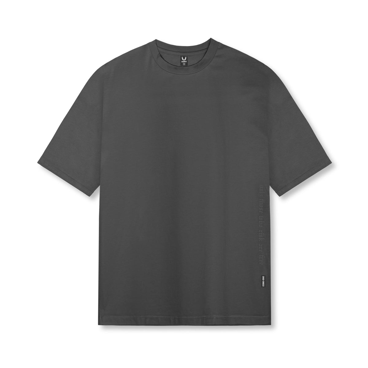 0824. Supima® Oversized Tee - Raven