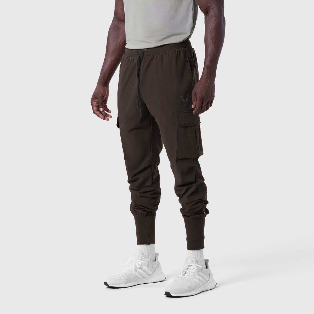 0825. Tetra-Lite® Cargo High Rib Jogger - Dark Earth