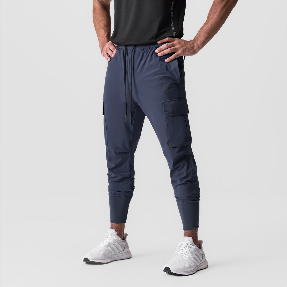0825. Tetra-Lite® Cargo High Rib Jogger - Navy