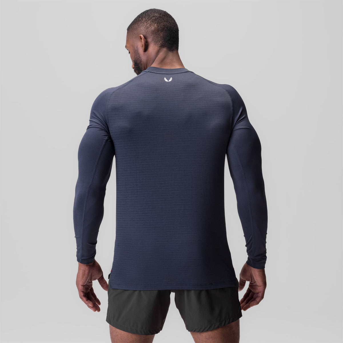 0832. 3D-Lite® 2.0 Fitted Long Sleeve - Navy "OTWR"
