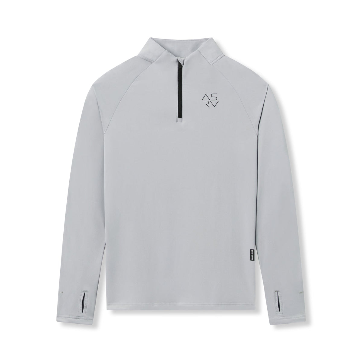 0906. Thermal Training Quarter Zip - Slate Grey "Cyber"
