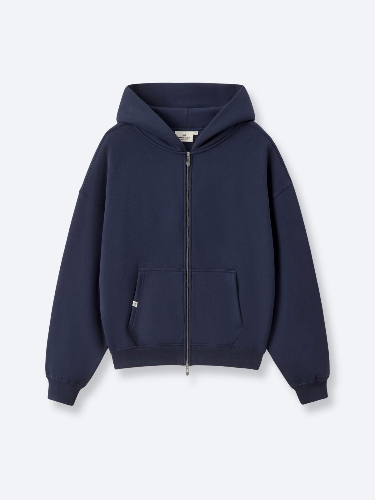 SIGNATURE BASIC ZIP UP - FADED NAVY