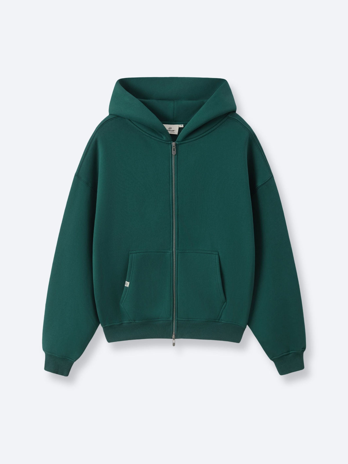 SIGNATURE BASIC ZIP UP - CASTLETON GREEN