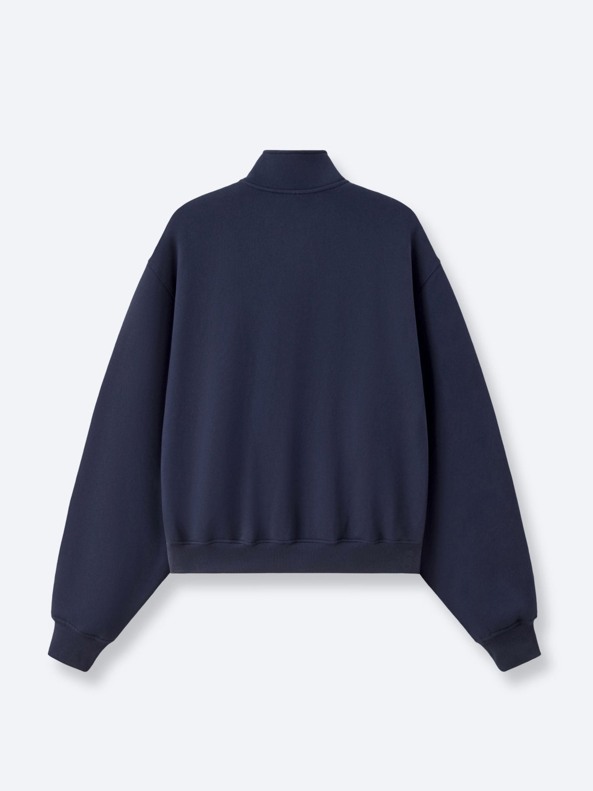 SIGNATURE BASIC QUARTER ZIP - FADED NAVY