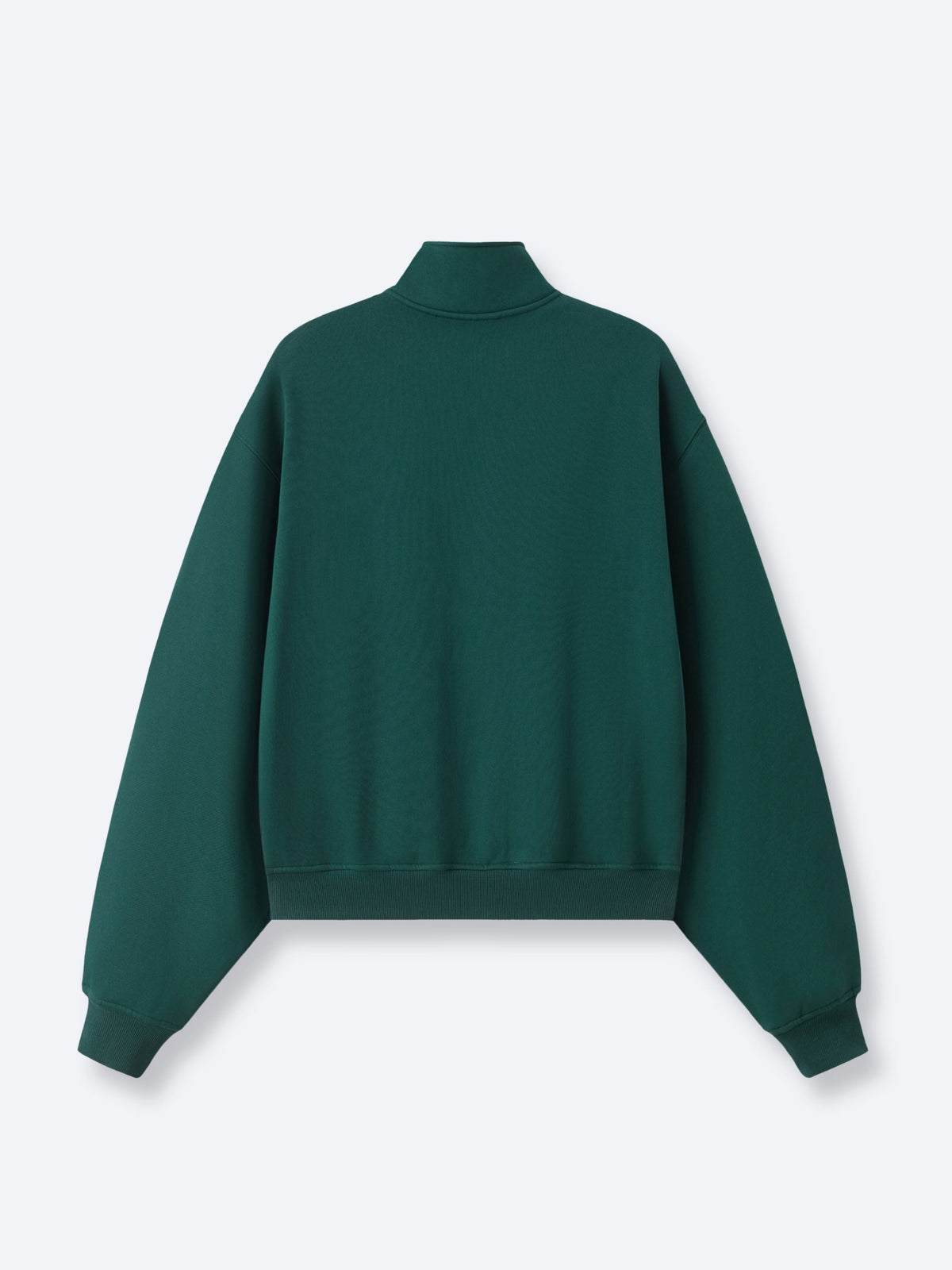 SIGNATURE BASIC QUARTER ZIP - CASTLETON GREEN
