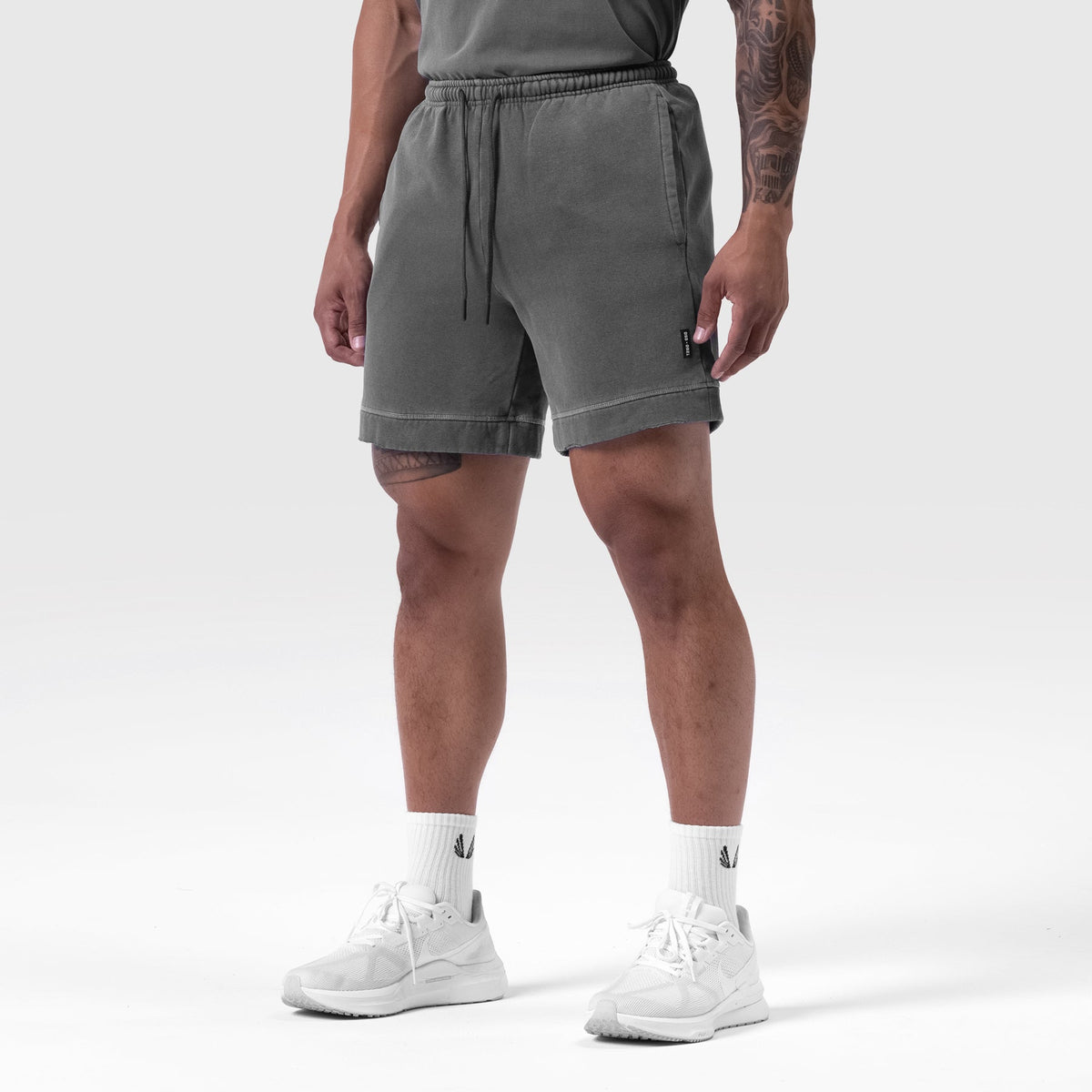 0921. Tech Essential™ Sweat Short - Faded Grey