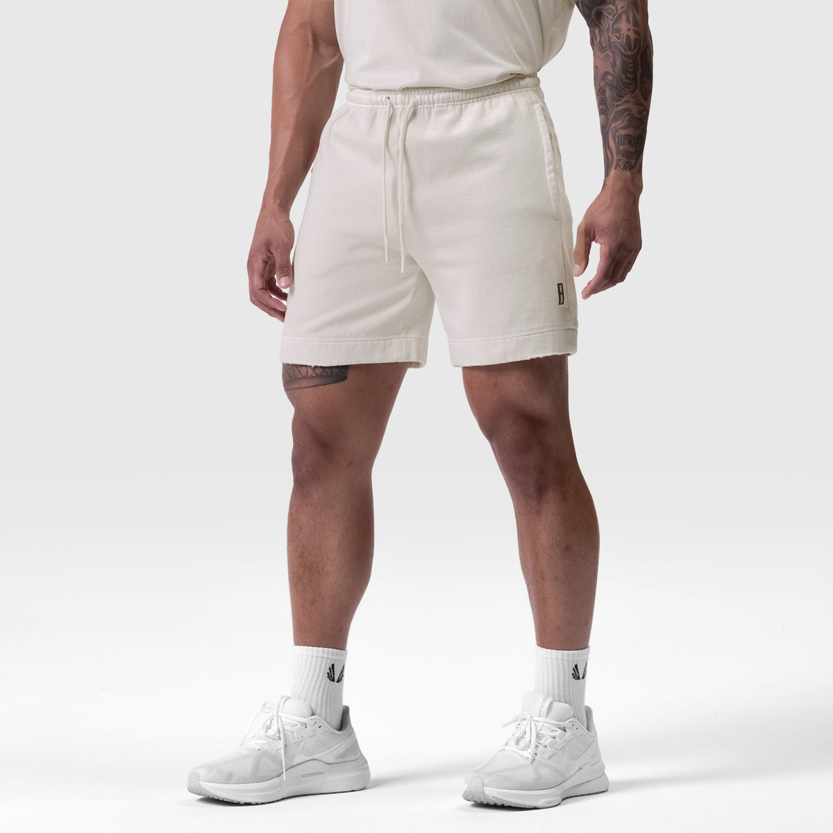 0921. Tech Essential™ Sweat Short - Faded Stone