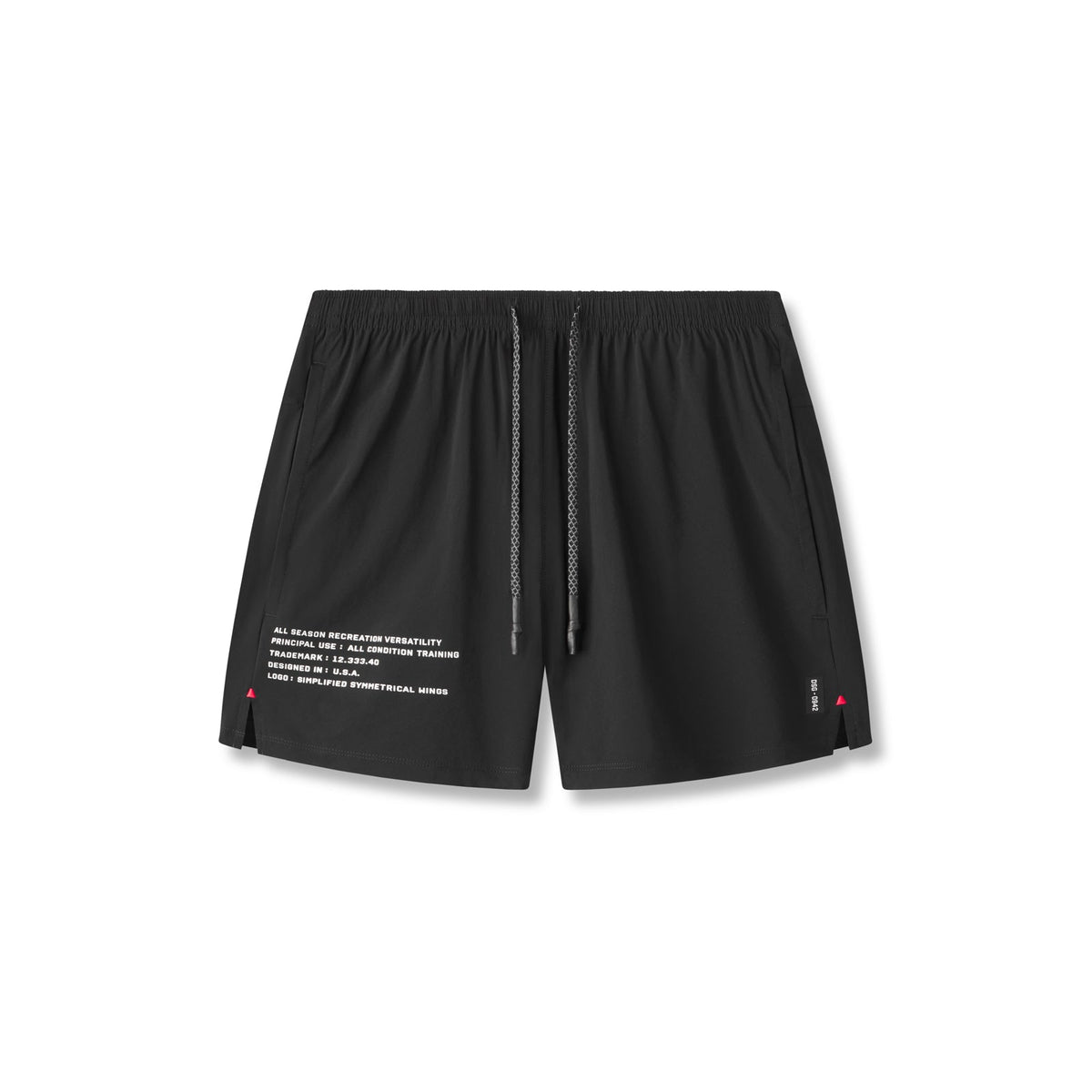 0942. Aerotex™ 5" Training Short - Black