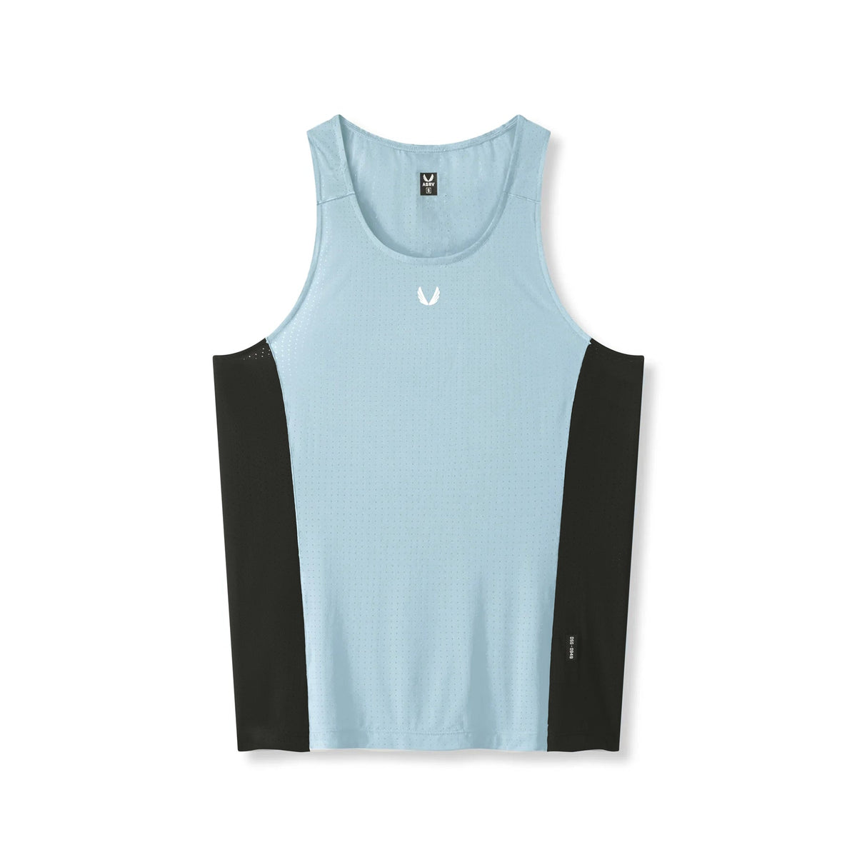 0949. Laser-Vent™ Singlet Tank - Light Sky/Black