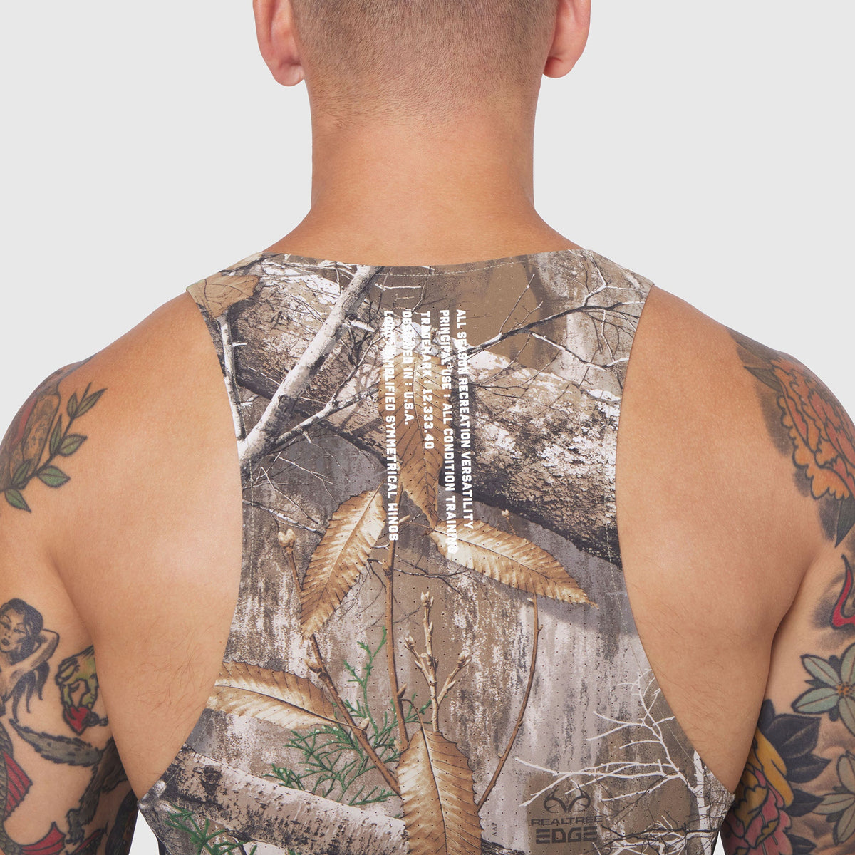 0949. Laser-Vent™ Singlet Tank - Realtree® Edge