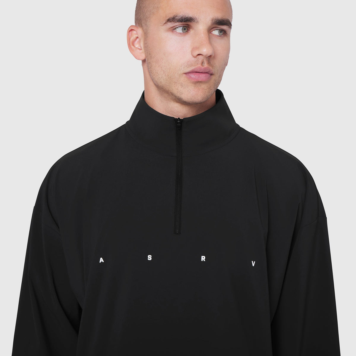 0970. Aerotex™ Quarter-Zip Jacket - Black