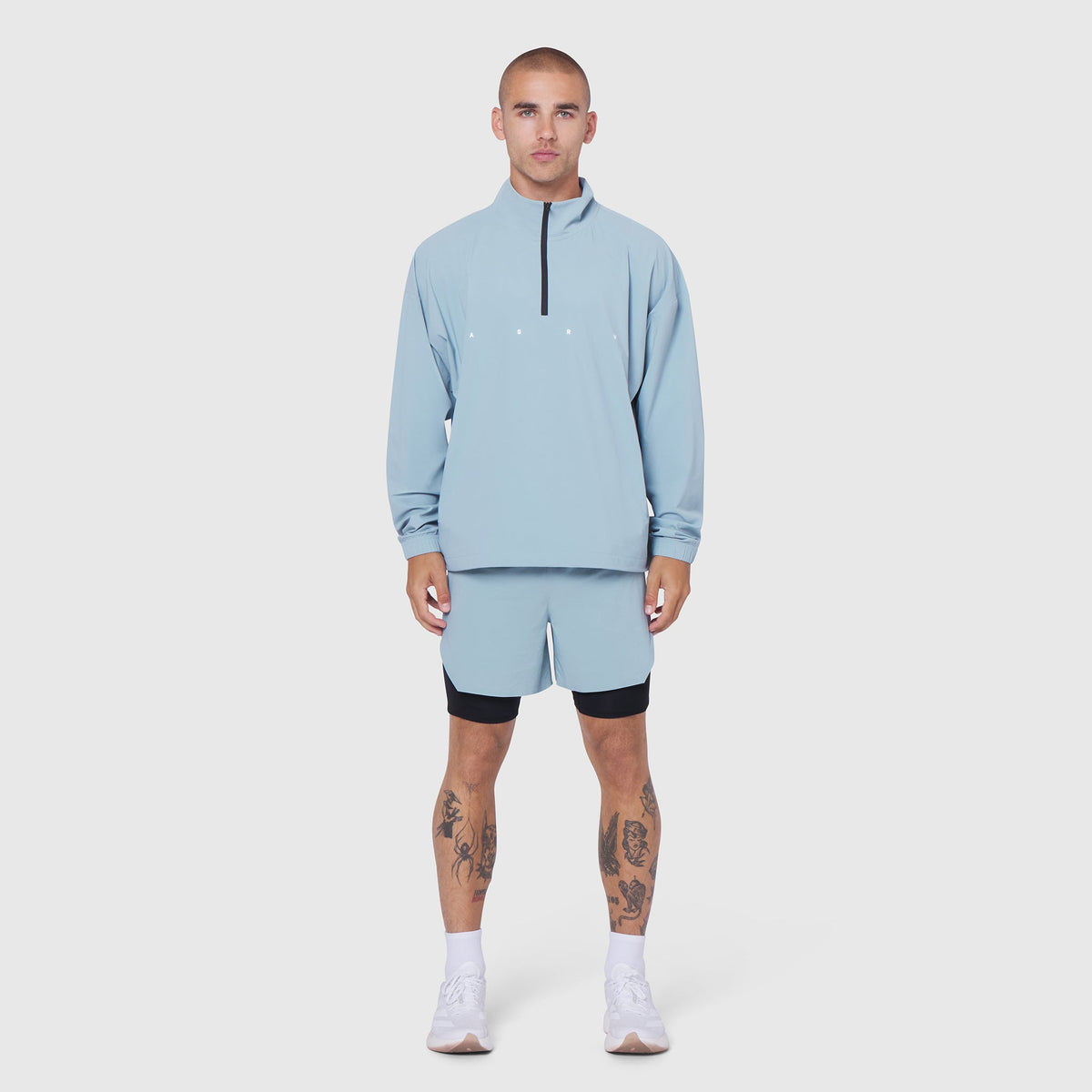 0970. Aerotex™ Quarter-Zip Jacket - Light Sky