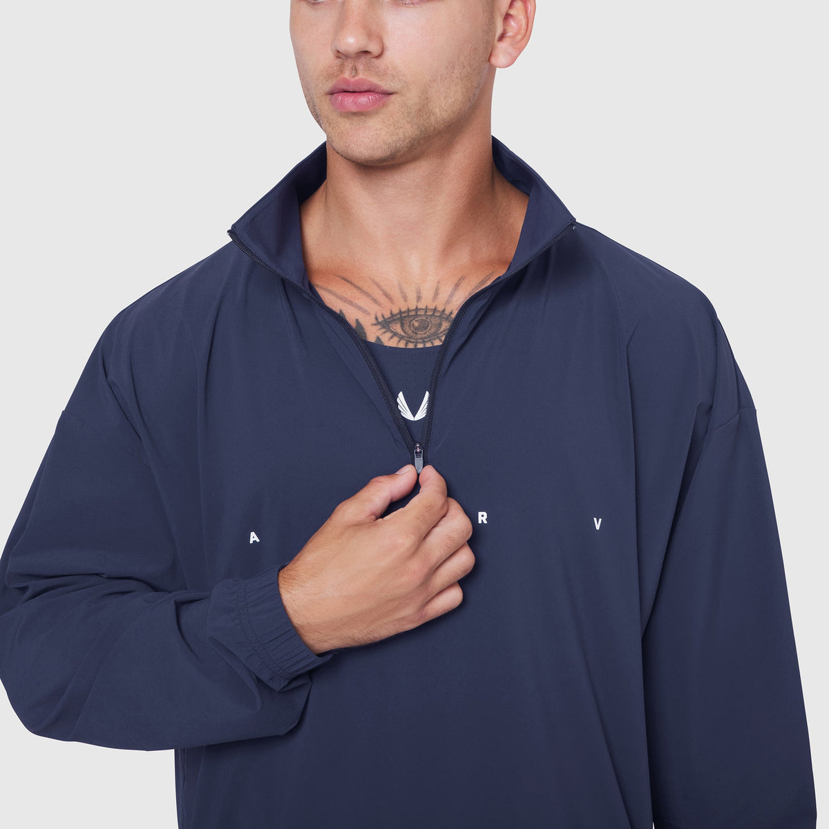 0970. Aerotex™ Quarter-Zip Jacket - Navy