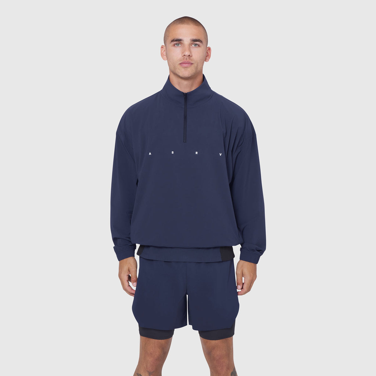 0970. Aerotex™ Quarter-Zip Jacket - Navy