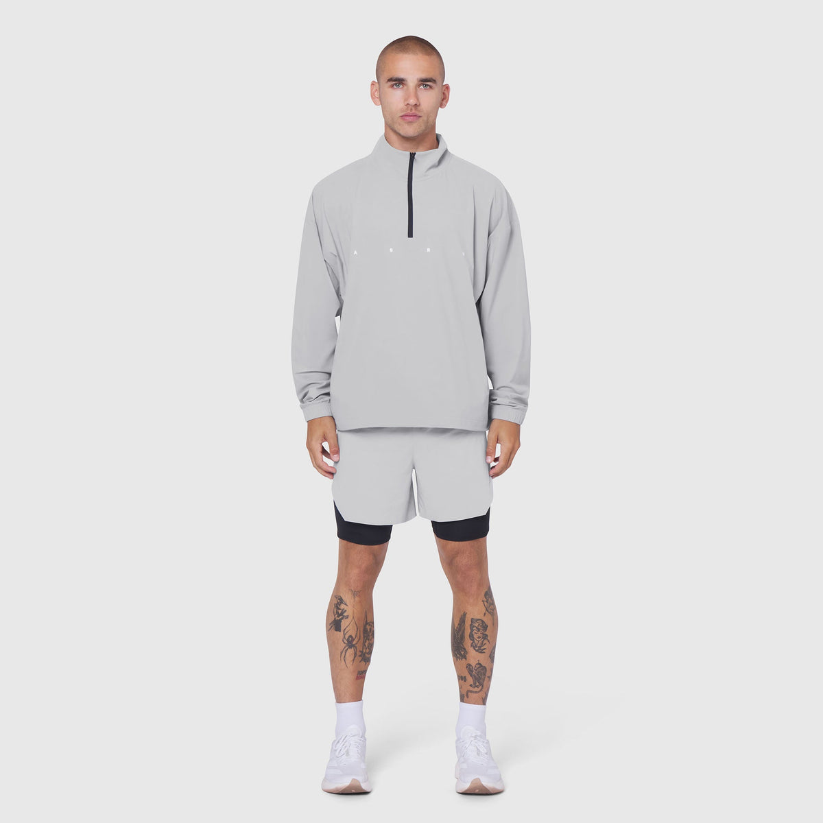 0970. Aerotex™ Quarter-Zip Jacket - Slate Grey
