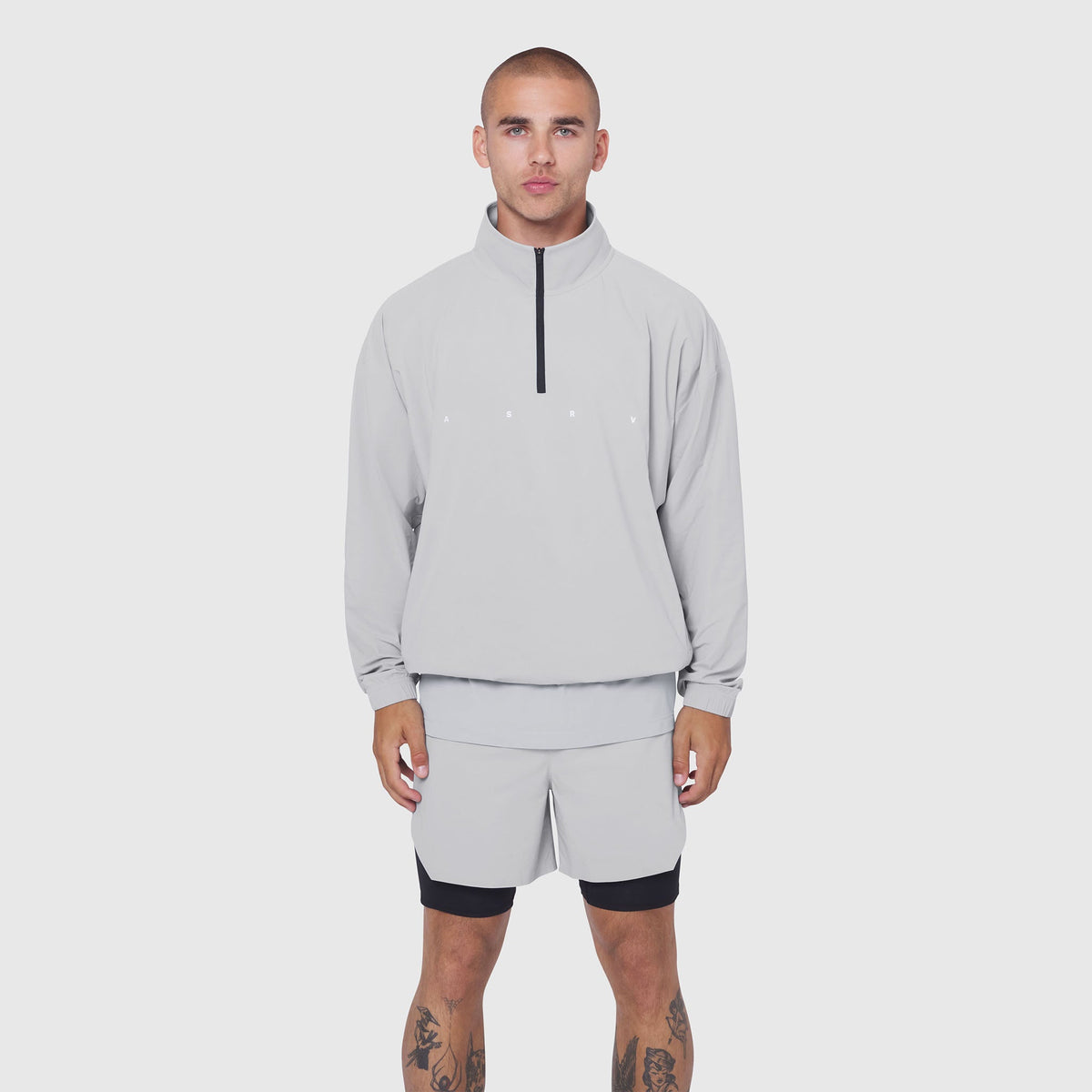 0970. Aerotex™ Quarter-Zip Jacket - Slate Grey
