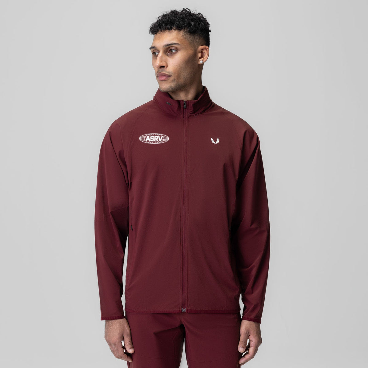 1018. Aerotex™ Weather-Ready Bonded Windbreaker - Crimson "Global"