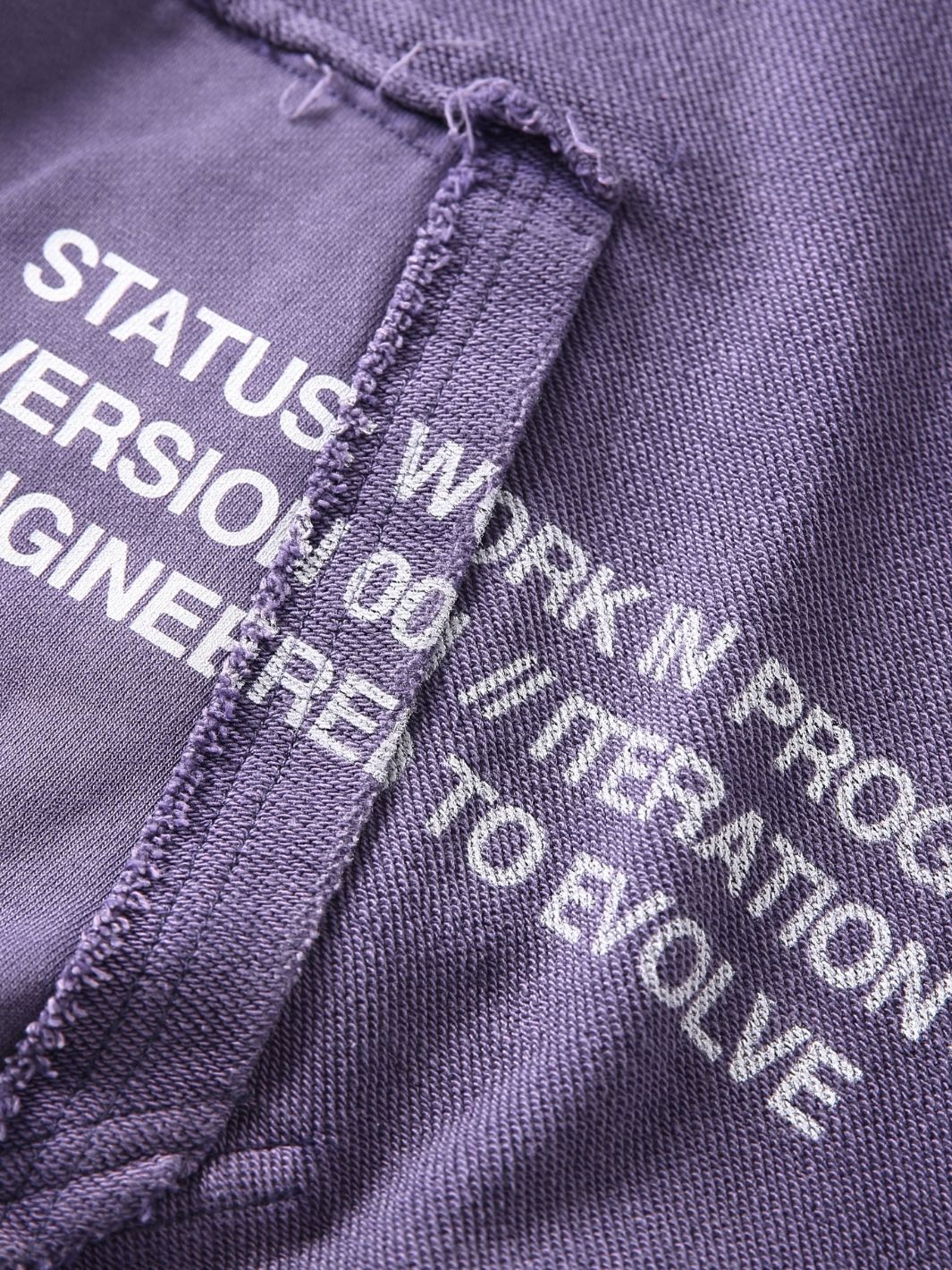 IN PROGRESS REVERSIBLE HOODIE - AMETHYST