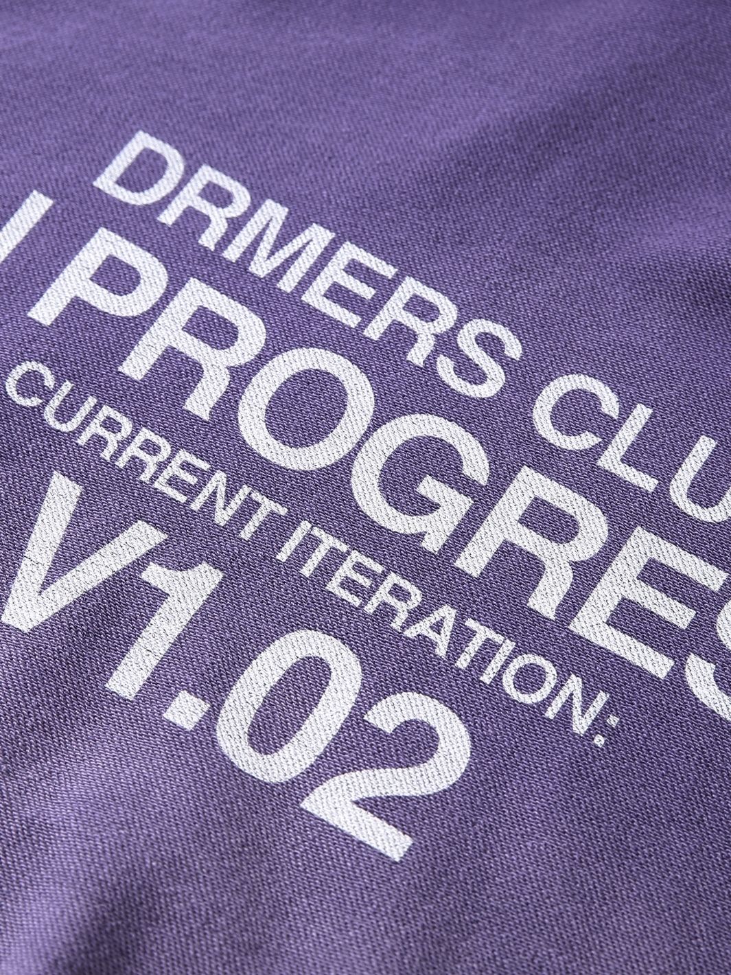 IN PROGRESS REVERSIBLE HOODIE - AMETHYST