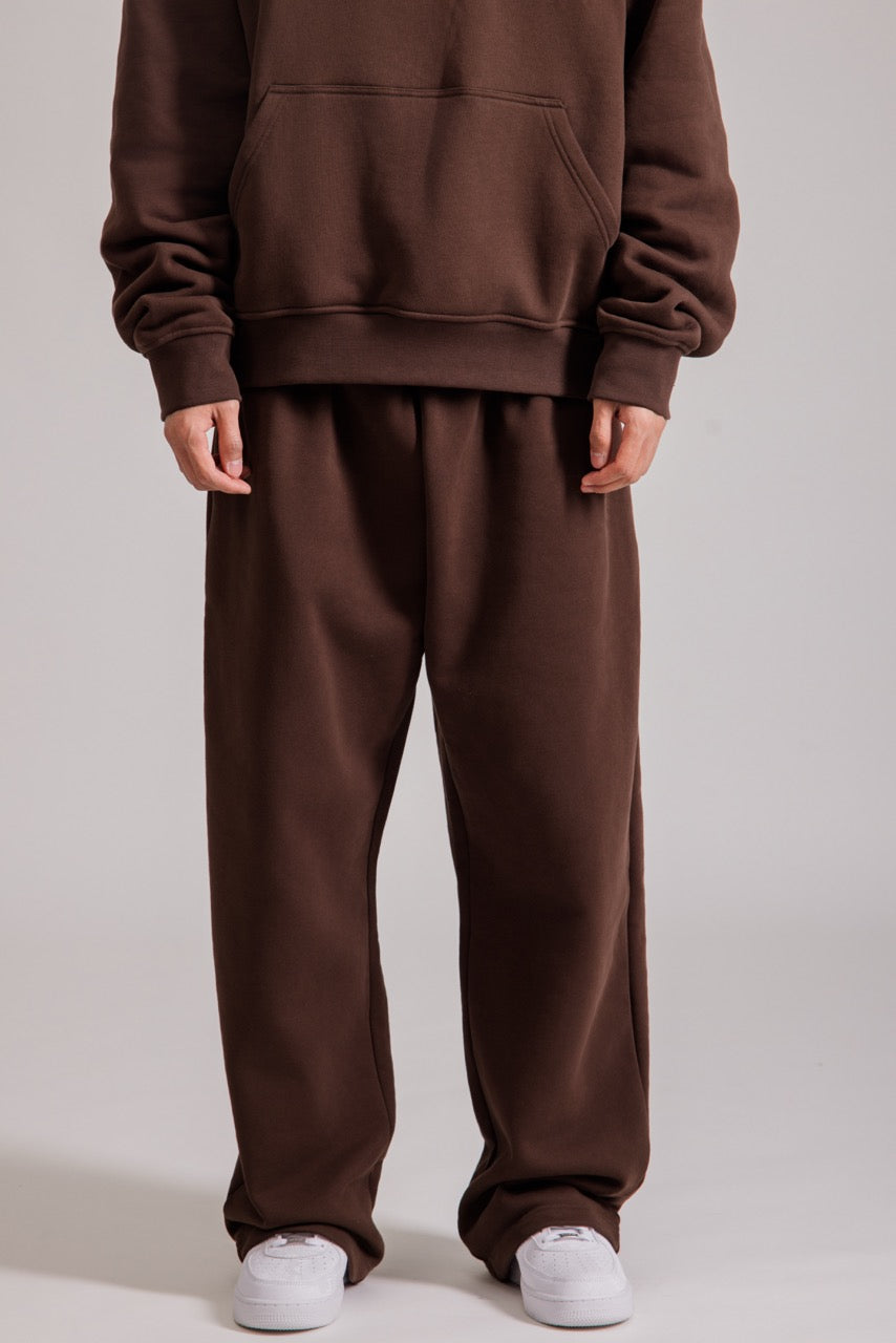 Baggy Sweatpants - COFFEE
