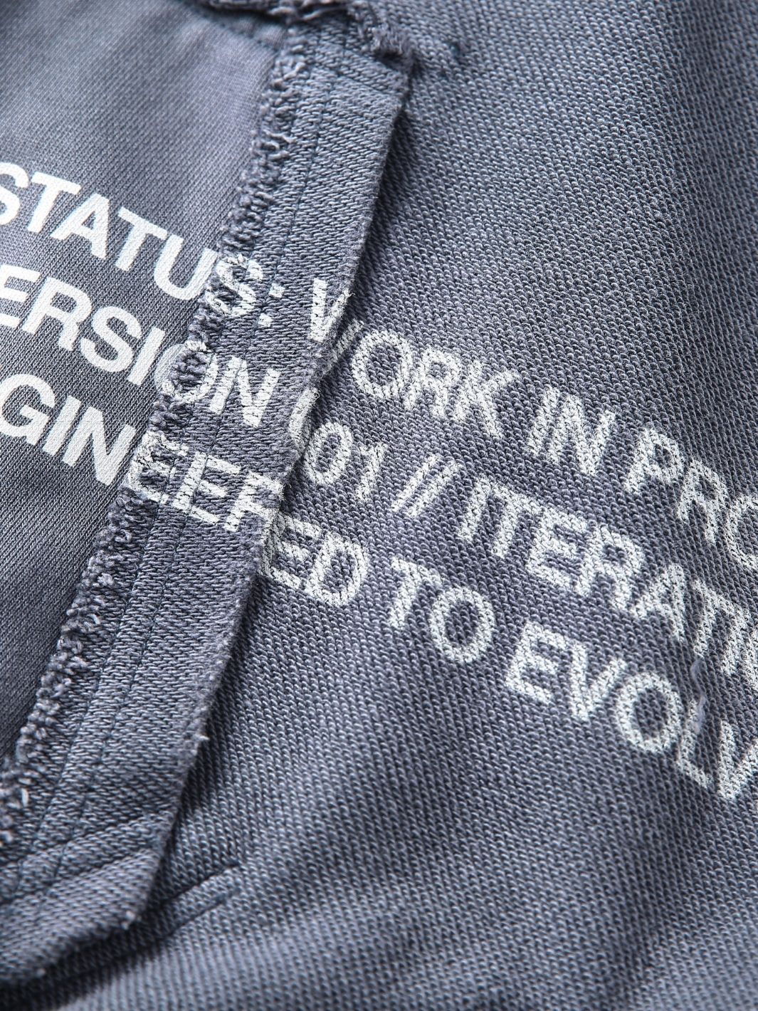 IN PROGRESS REVERSIBLE HOODIE - BLUE LAVENDER