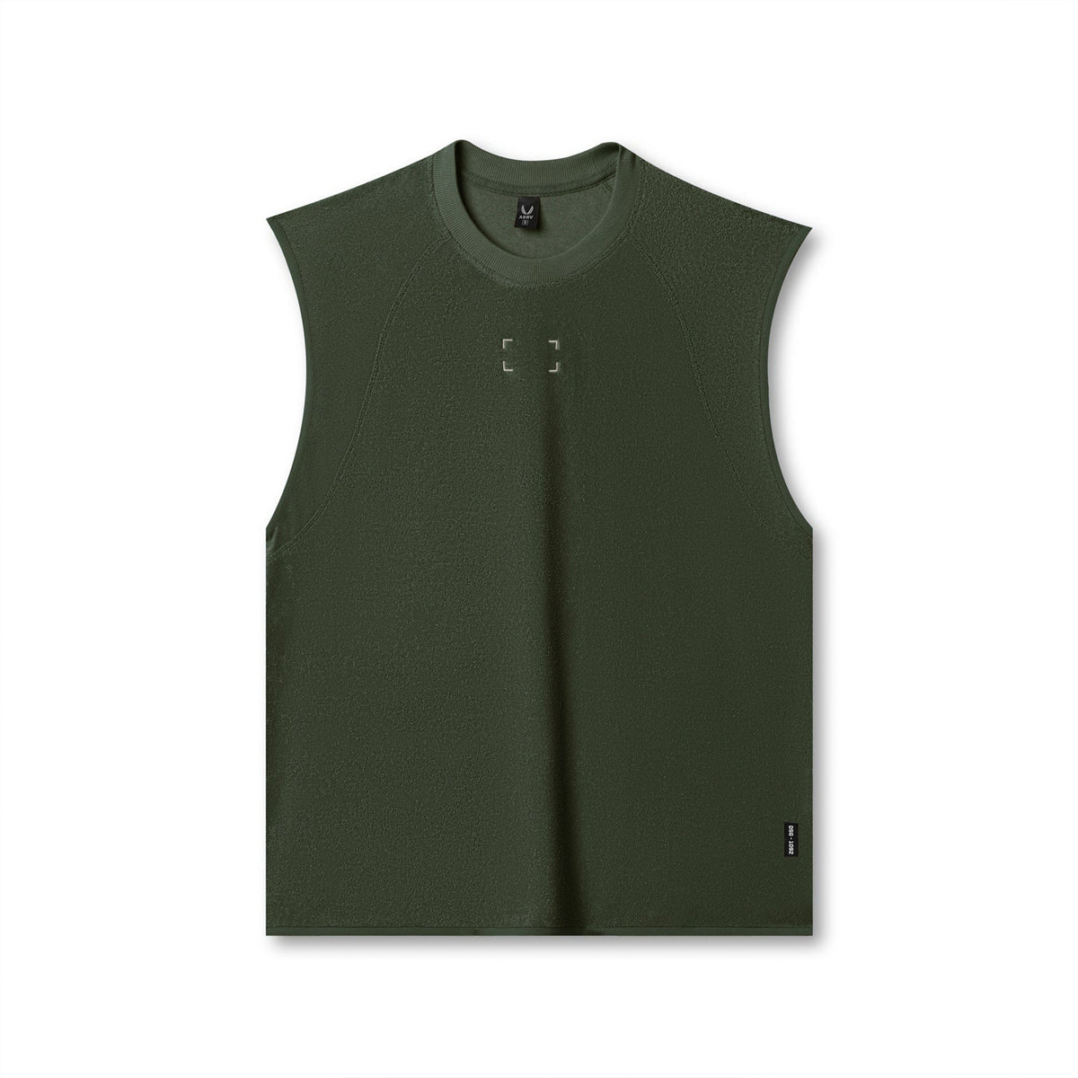 1092. Towel Terry Cutoff - Olive