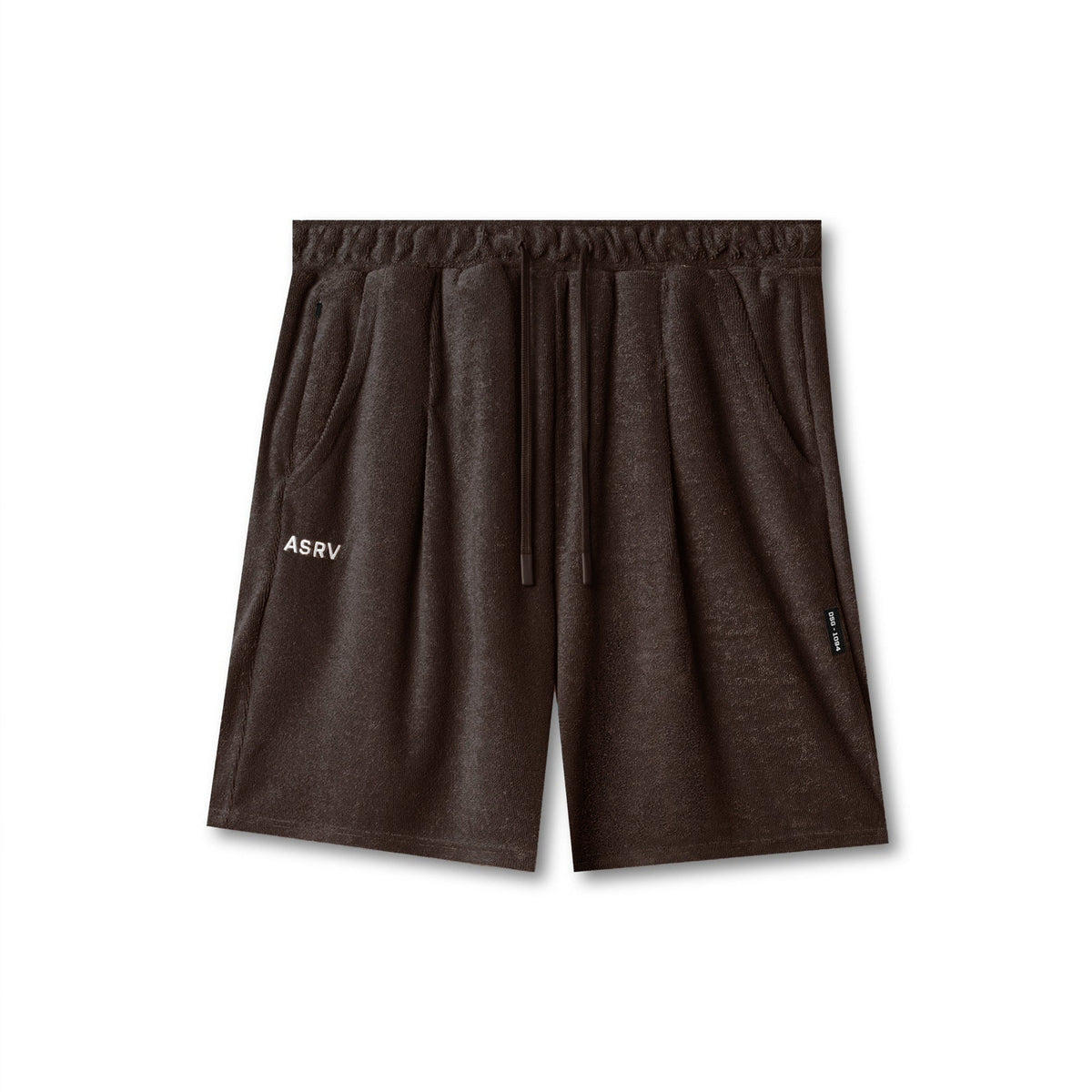 1094. Towel Terry Relaxed Short - Dark Earth