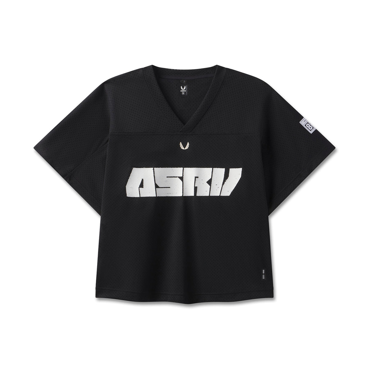 1111. Ion-Mesh™ Crop Jersey - Black