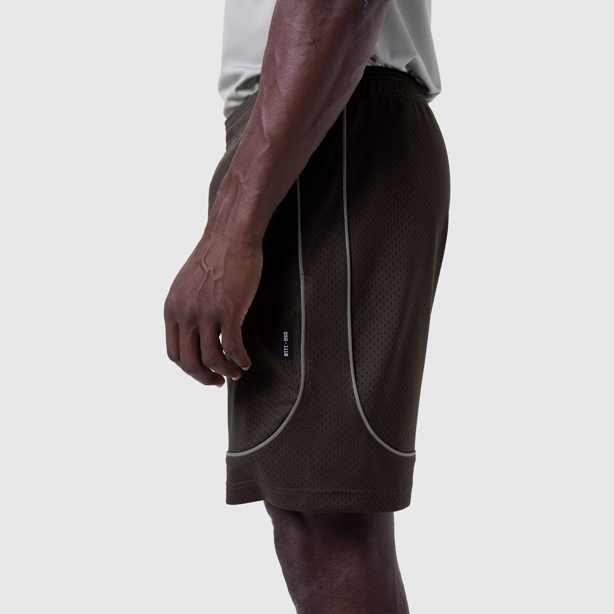 1118. Ion-Mesh™ Modal Liner Short - Dark Earth
