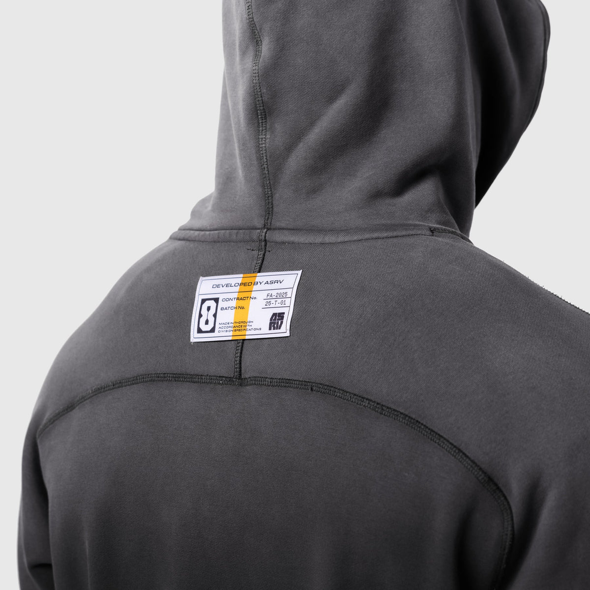 1121. Tech-Terry™ Training Hoodie - Black Sun Fade "Blade"