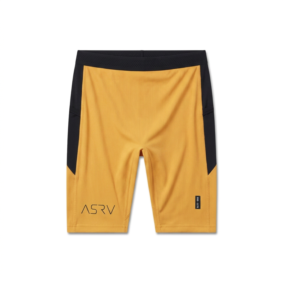 1170. Lycra® Ribbed Run Half-Tight - Amber