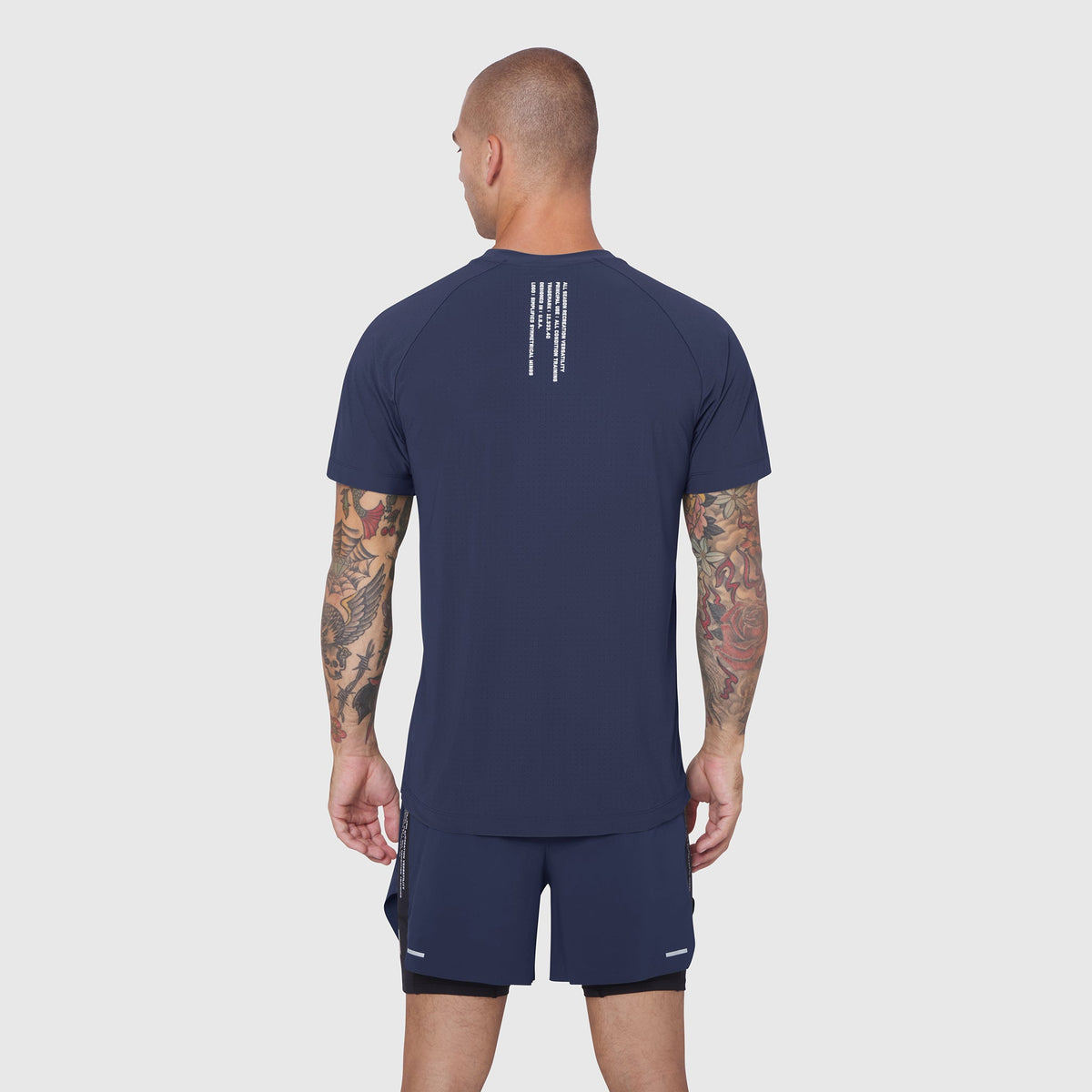 1180. Laser-Vent™ Training Tee - Navy