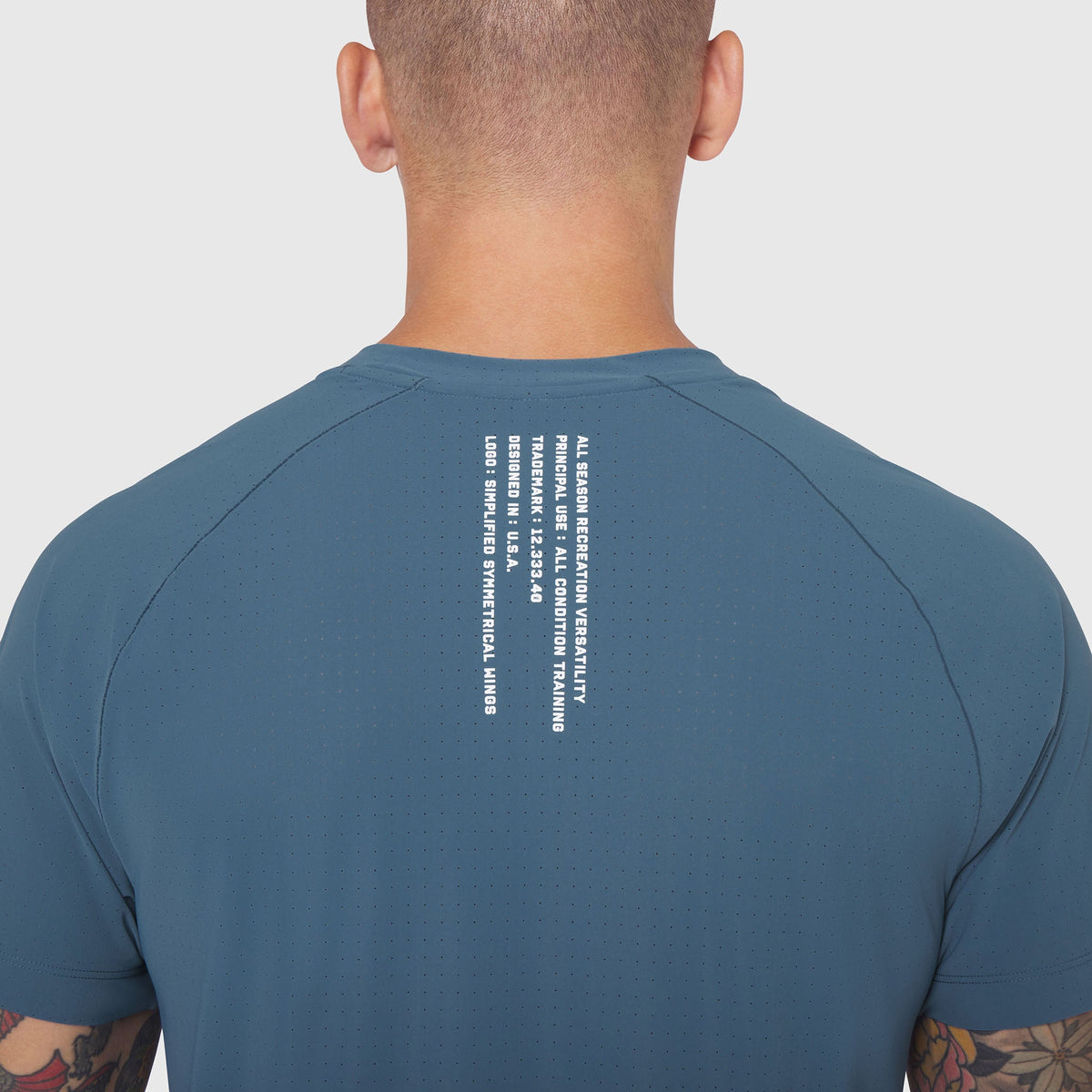 1180. Laser-Vent™ Training Tee - Storm