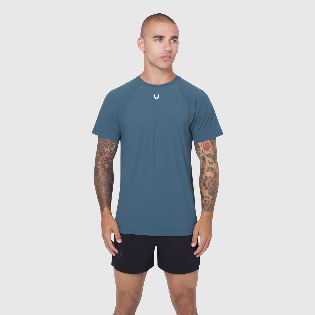 1180. Laser-Vent™ Training Tee - Storm