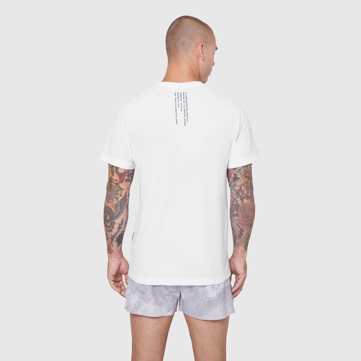 1180. Laser-Vent™ Training Tee - White