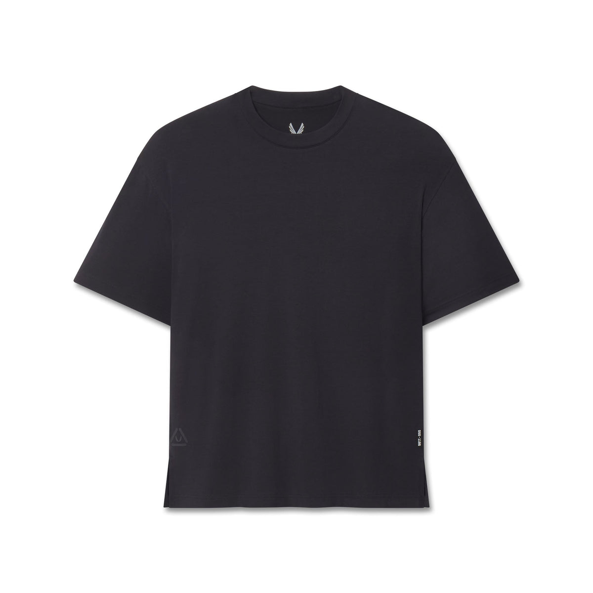 1186. SUPIMA® Ice-Skin™ Reversible Tee - Black/Black