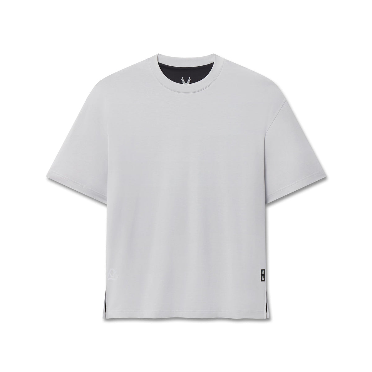 1186. SUPIMA® Ice-Skin™ Reversible Tee - Slate Grey/Black